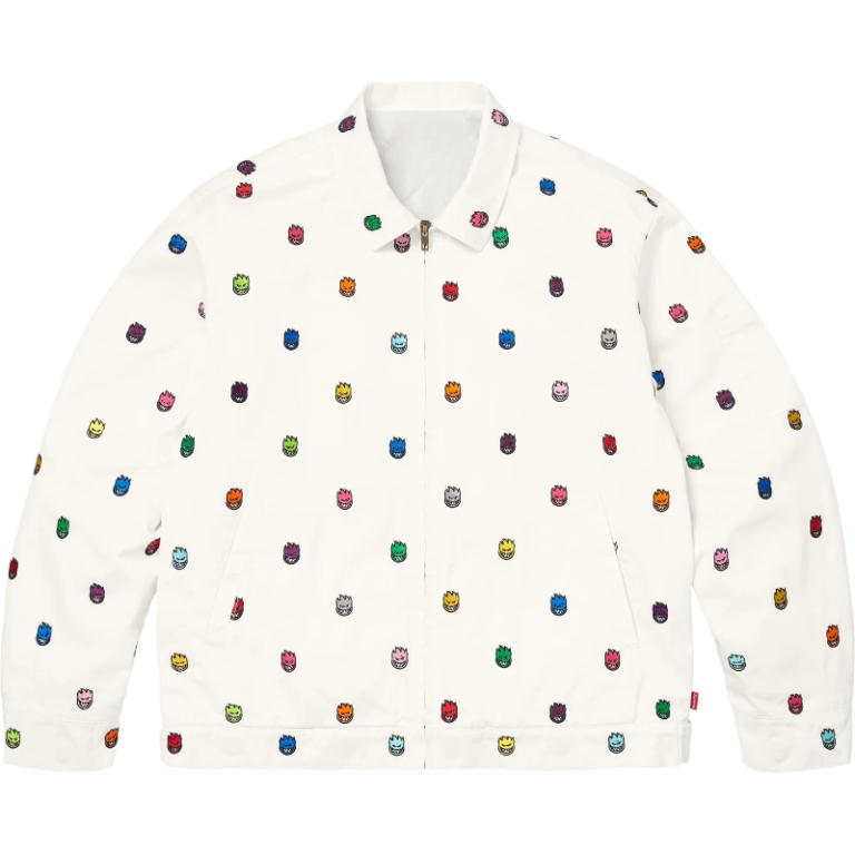 Supreme x Spitfire White Work Jacket
