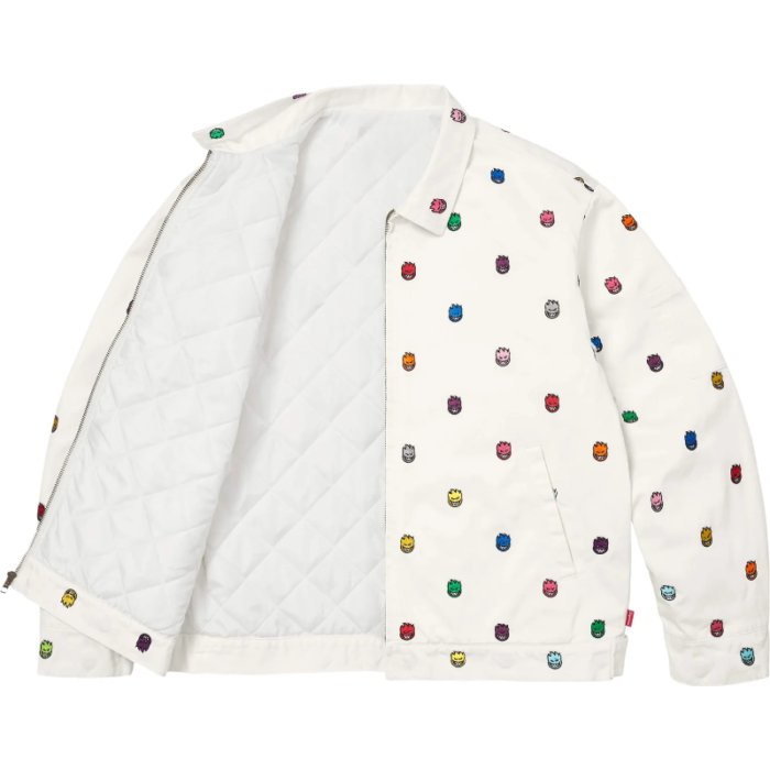Supreme x Spitfire White Work Jacket Inner
