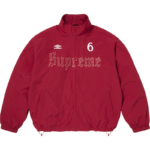 Supreme x Umbro Rhinestone Red Track Jacket