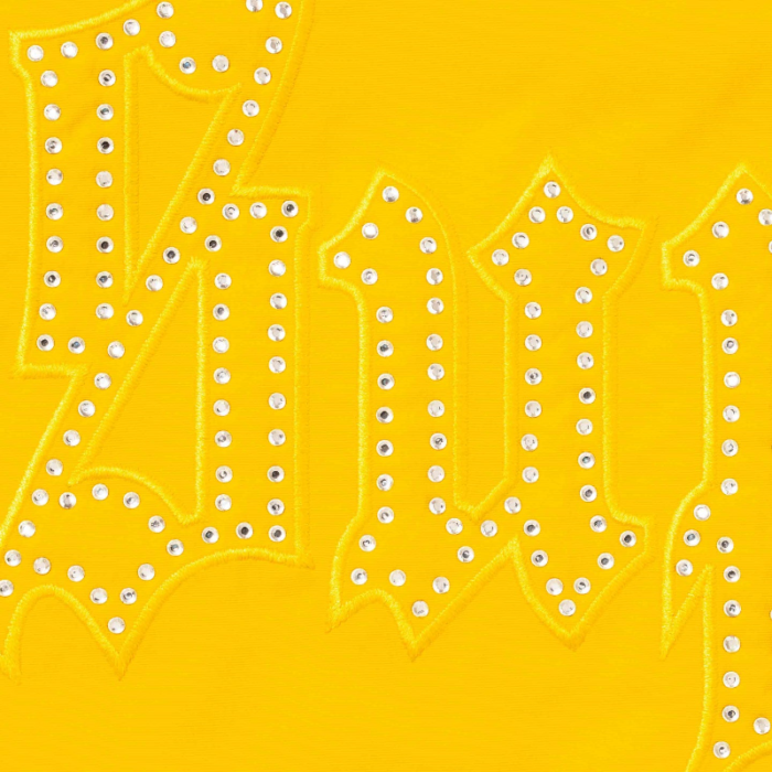 Supreme x Umbro Rhinestone Yellow Track Jacket Patch
