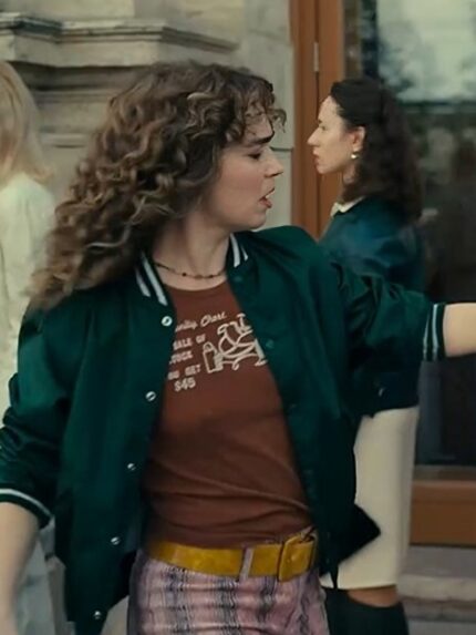 Twila Hasbeck Ponies S01 Haley Lu Richardson Green Varsity Jacket