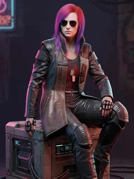 Cyberpunk-2077-Durable-Trench-Leather-Coat-Front-View (1)
