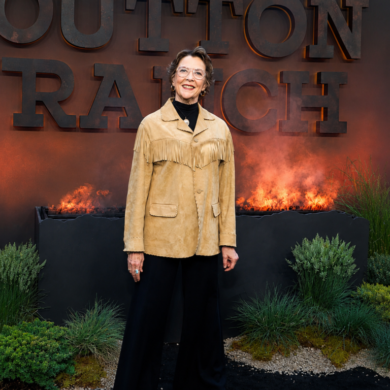 Dutton-Ranch-Premiere-NY-Annette-Bening-Jacket
