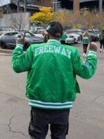 Eagles Green Bomber Jacket