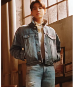 Jung-Kook-for-Calvin-Klein-90s-Blue-Denim-Trucker-Jacket