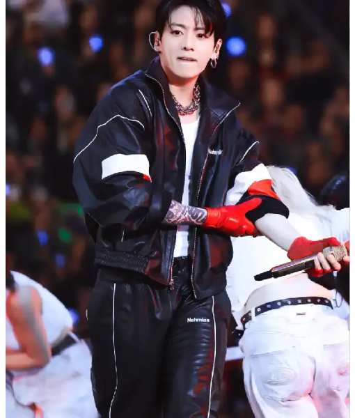 Jungkook-BTS-Group-Member-2026-World-Tour-Stanford-Concert-Stadium-Black-Nahmias-Leather-Jacket