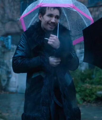 Klaus-Hargreeves-The-Umbrella-Academy-Robert-Sheehan-Black-Shearling-Leather-Coat (1)