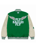 Recreated-Mens-Golf-Wang-x-NFL-Eagles-Kelly-Green-Philadelphia-Letterman-Full-Snap-Jacket