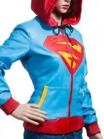 Supergirl-Leather-Hooded-Jacket-Side-View (1)