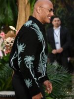 The-Moana-2-UK-Premiere-Dwayne-Johnson-Palm-Black-Tree-Jacket