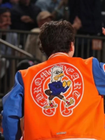 Timothee-Chalamet-Chrome-Hearts-Varsity-Jacket-Back-View
