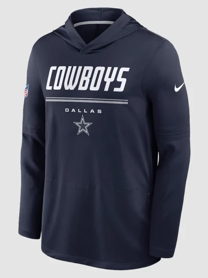 2026-Dak-Prescott-Dallas-Cowboys-Nike-Navy-Sideline-Hooded-T-Shirt