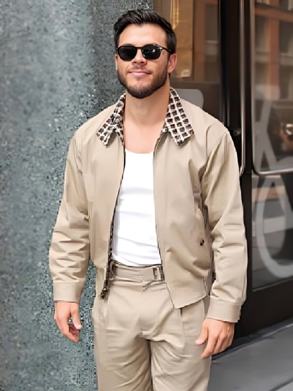 ABC-Studios-Jimmy-Tatro-Beige-Jacket