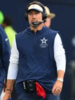 Brian-Schottenheimer-Cowboys-Preseason-2026-Navy-Blue-Anorak-Jacket