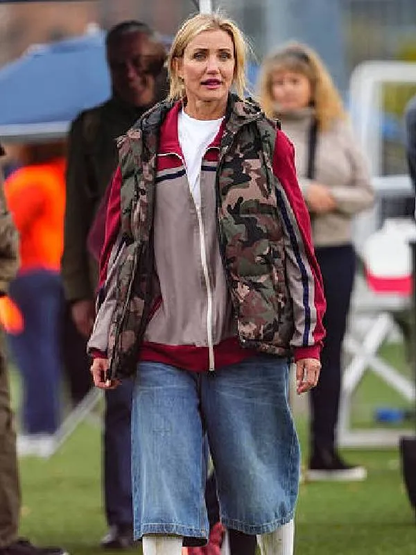 Cameron-Diaz-Bad-Day-Camo-Hooded-Vest