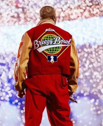 Chris-Brown-Breezy-Bowl-XX-Letterman-Red-Varsity-Jacket