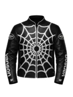 Chris-Brown-Spider-Web-Jacket-Black