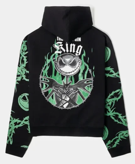 Halloween-x-The-Nightmare-Before-Christmas-Pumpkin-King-Black-Hooded-Jacket