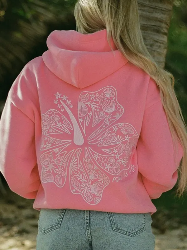 Hawaii-Hibiscus-Sonic-Pink-Hoodie Hawaii-Hibiscus-Sonic-Pink-Hoodie