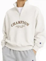 Kim-Taehyung-BTS-V-Champion-Athletic-Club-Est.-1919-Off-White-Half-Zip-Pullover-Jacket
