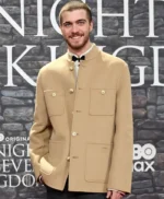 Lorenzo-Zurzolo-A-Knight-of-the-Seven-Kingdoms-Tv-Series-Event-Camel-Wool-Jacket-Front