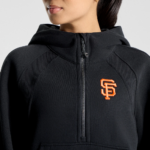 MLB-x-Lululemon-San-Francisco-Black-Half-Zip-Hoodie