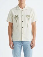 Madelyn-Cline-Outer-Banks-S5-Palm-Tree-Embroidered-Shirt