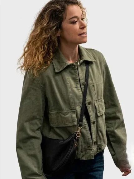 Maximum-Pleasure-Guaranteed-Tatiana-Maslany-Green-Cotton-Jacket (1)