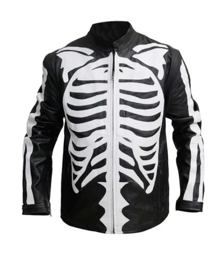 Mens-Biker-Skeleton-Bones-Leather-Jacket-Halloween-Costume