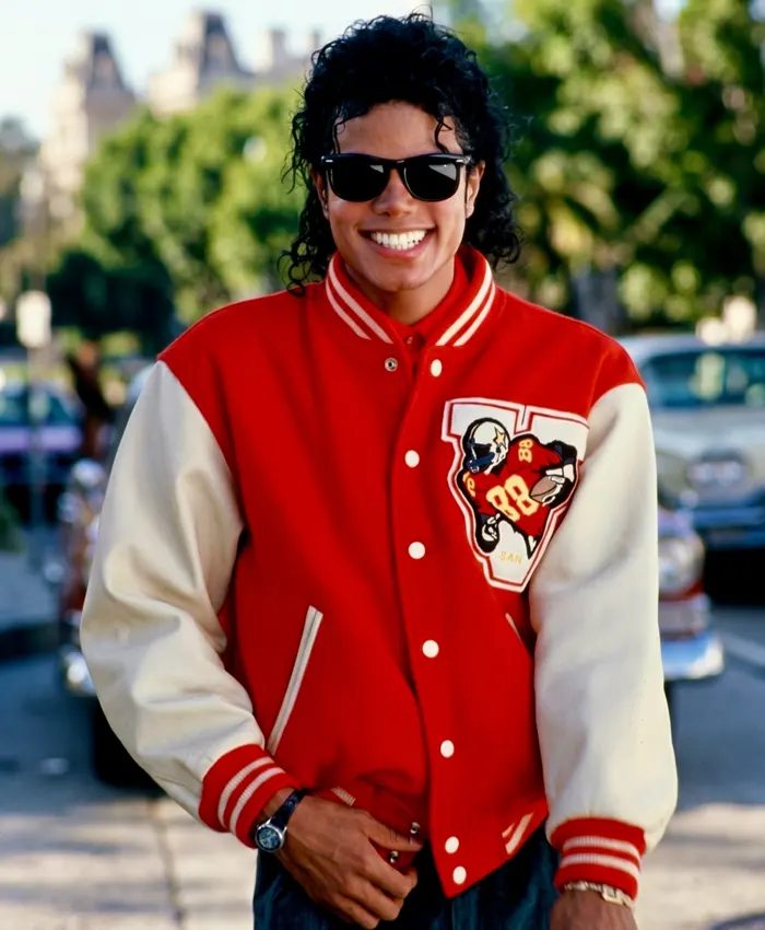 Michael-Jackson-VAN-1988-Red-and-Off-White-Varsity-Jacket-Front