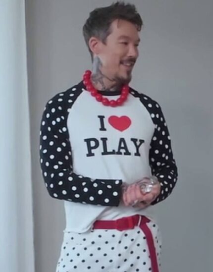 My-Lottery-Dream-Home-David-Bromstad-Polka-Dot-Print-Shirt-3