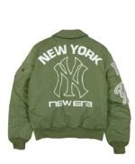 New-York-Yankees-New-Era-x-Alpha-Industries-Green-Satin-MA-1-Flight-Jacket-back-view