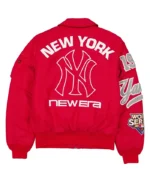 New-York-Yankees-New-Era-x-Alpha-Industries-Scarlet-Red-Satin-MA-1-Flight-Jacket-back-view
