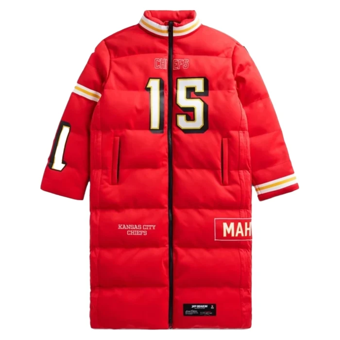 Patrick-Mahomes-KC-Chiefs-Puffer-Coat Patrick-Mahomes-KC-Chiefs-Puffer-Coat