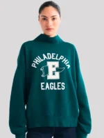 Philadelphia-Eagles-Abercrombie-Fitch-Womens-Green-Sunday-Mock-Neck-Sweatshirt