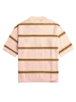 Pink-Striped-Polo-Shirt-Travis-Kelce