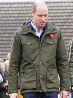 Prince-William-Scotland-Green-Cotton-Jacket (2)