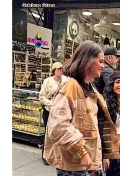 Salena Gomez Te Olvida La La Brown Jacket