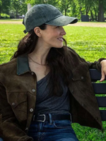 Silo-2026-Jessica-Brown-Findlay-Suede-Jacket
