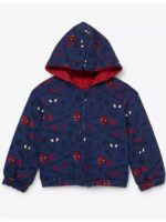 Spider-Man-Reversible-Hooded-Blue-Red-Jacket