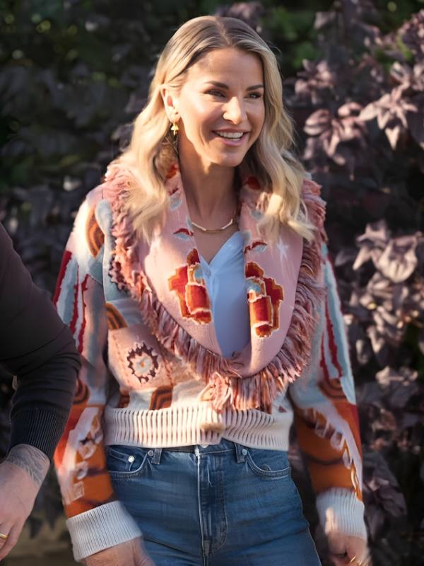 Stacey-Solomons-Renovation-Rescue-S02-Vogue-Williams-Tiger-Printed-Cardigan