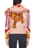 Stacey-Solomons-Renovation-Rescue-S2-Vogue-Williams-Tiger-Printed-Cardigan