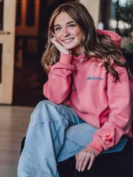 Sunset-Surf-Coral-Hibiscus-2026-Womens-Pink-Oversized-Hoodie