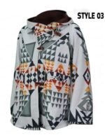 Beth Dutton Dutton Ranch S01 Western Aztec Aviator Jacket - Image 7