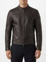 The-Chelsea-Detective-Black-Blouson-Leather-Jacket