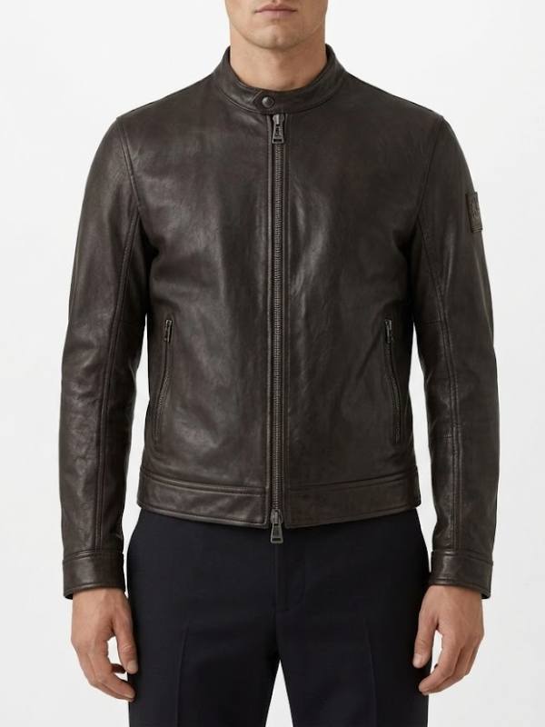 The-Chelsea-Detective-Black-Blouson-Leather-Jacket