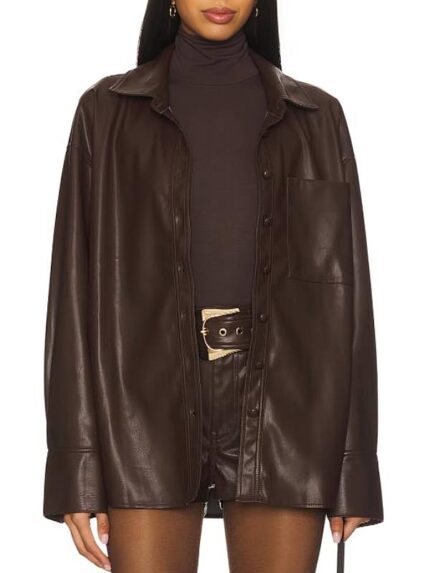 The-McBee-Dynasty-S3-Kacie-Adkison-Brown-Leather-Jacket