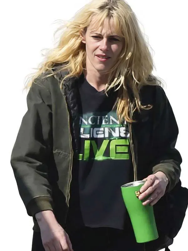The-Wrong-Girls-2026-Kristen-Stewart-Green-Jacket
