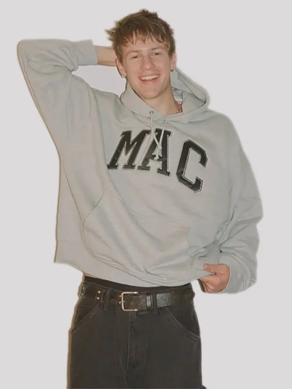 Unisex-Gap-2026-Malcolm-Todd-Mac-Grey-Fleece-Pullover-Hoodie