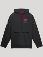 Washington-Commanders-2026-Nike-Black-Sideline-Logo-Glory-Anorak-Half-Zip-Hooded-Jacket